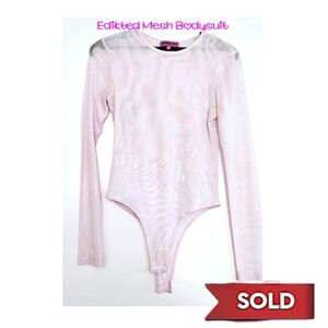 Edikted Clio Pink Bodysuit